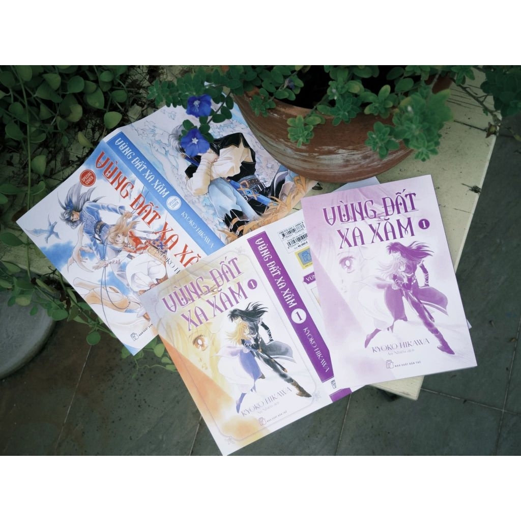 Sách- Vùng đất xa xăm- Tập 1,5,6 seal- kèm special cover -Skyline's