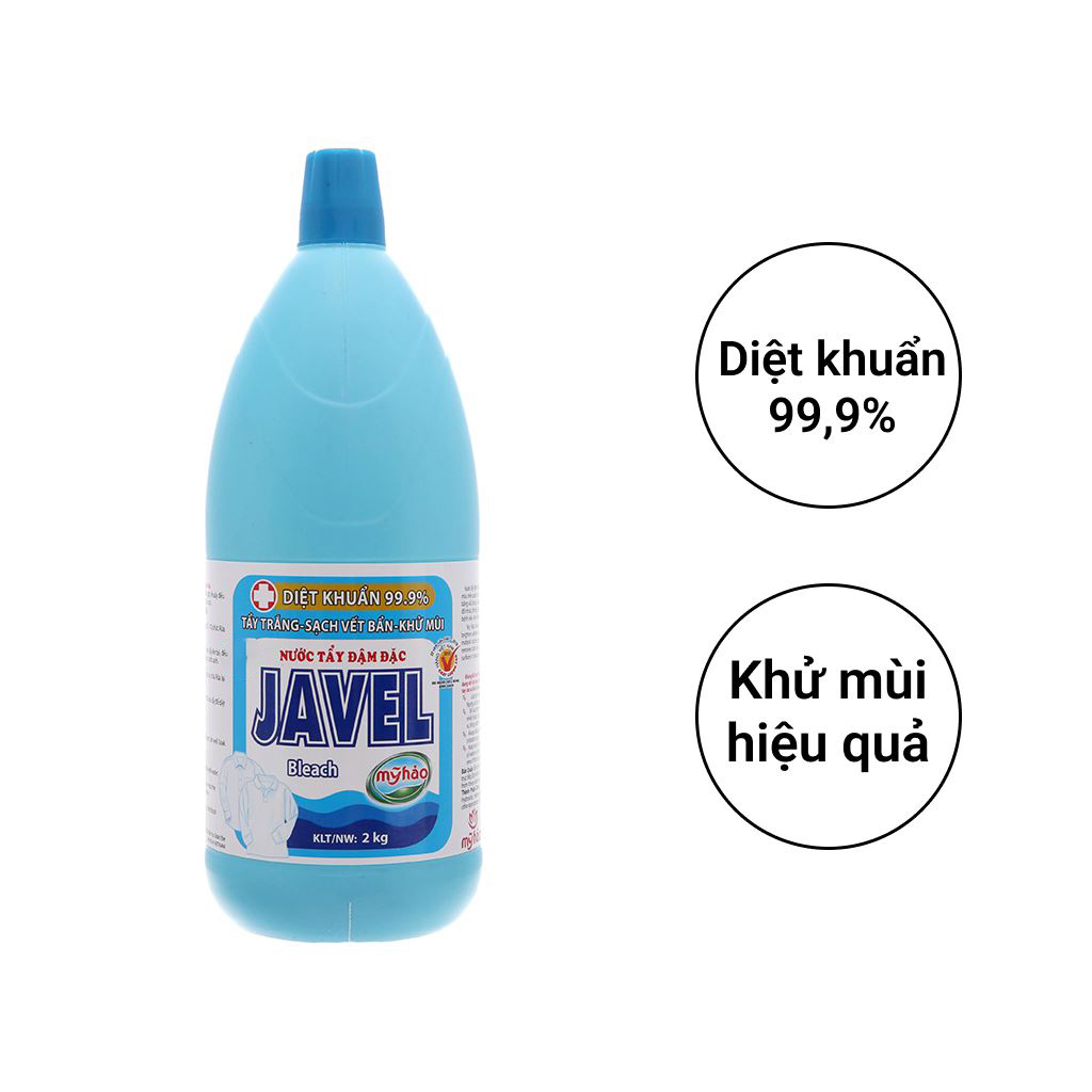 nước tẩy quần áo javel khử mùi