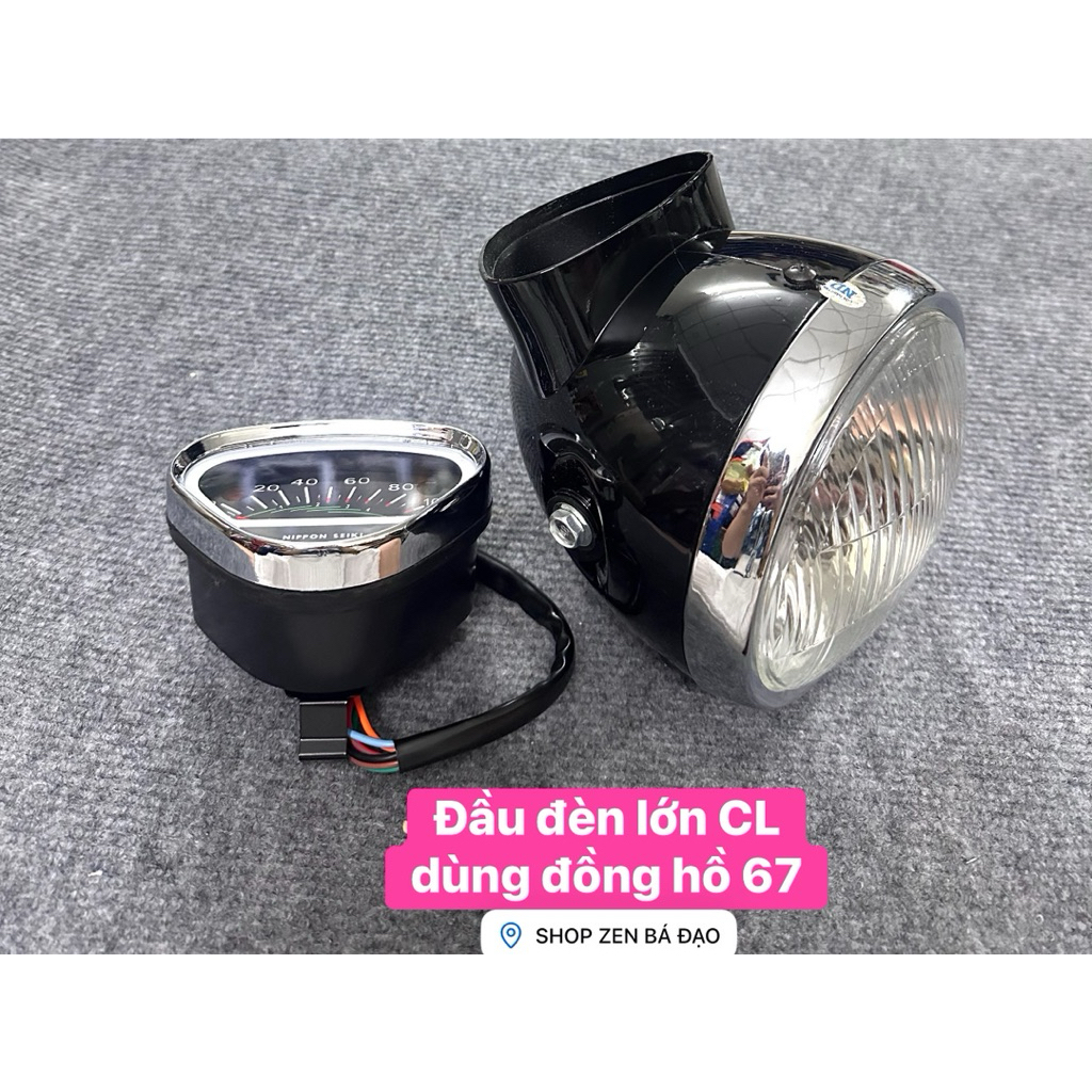 Đầu đèn lớn CL dùng đồng hồ 67 (bán cả bộ hoặc lẻ)