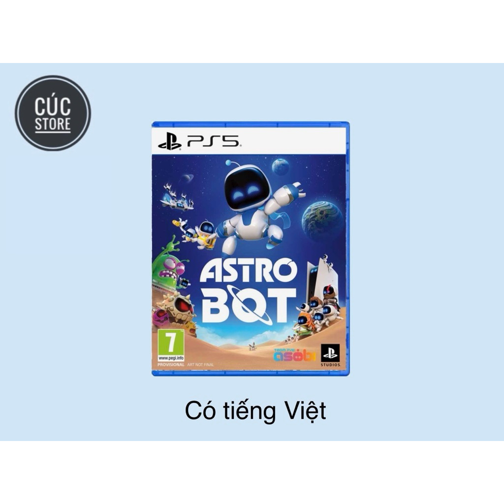 Đĩa chơi game PS5: Astro Bot có tiếng Việt