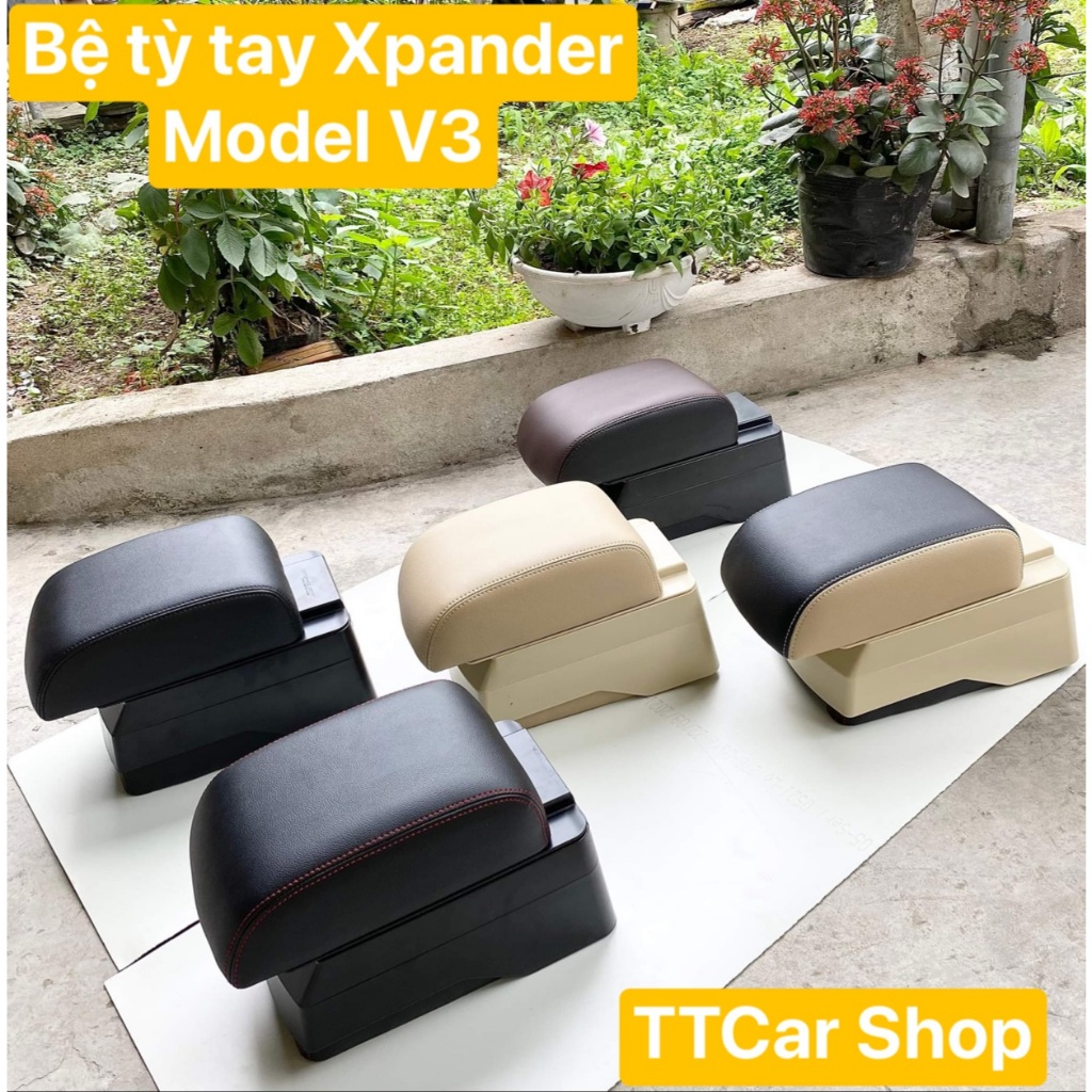 Bệ tỳ tay xpander V2, Bệ tì tay  V3 mẫu mới dành cho Mitsubishi Xpander, Xpander Cross 2019-2026