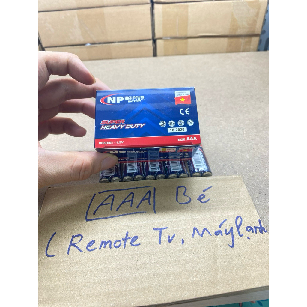 40 Viên Pin R03(EG) AAA Hiệu NP Hàng Chính Hãng