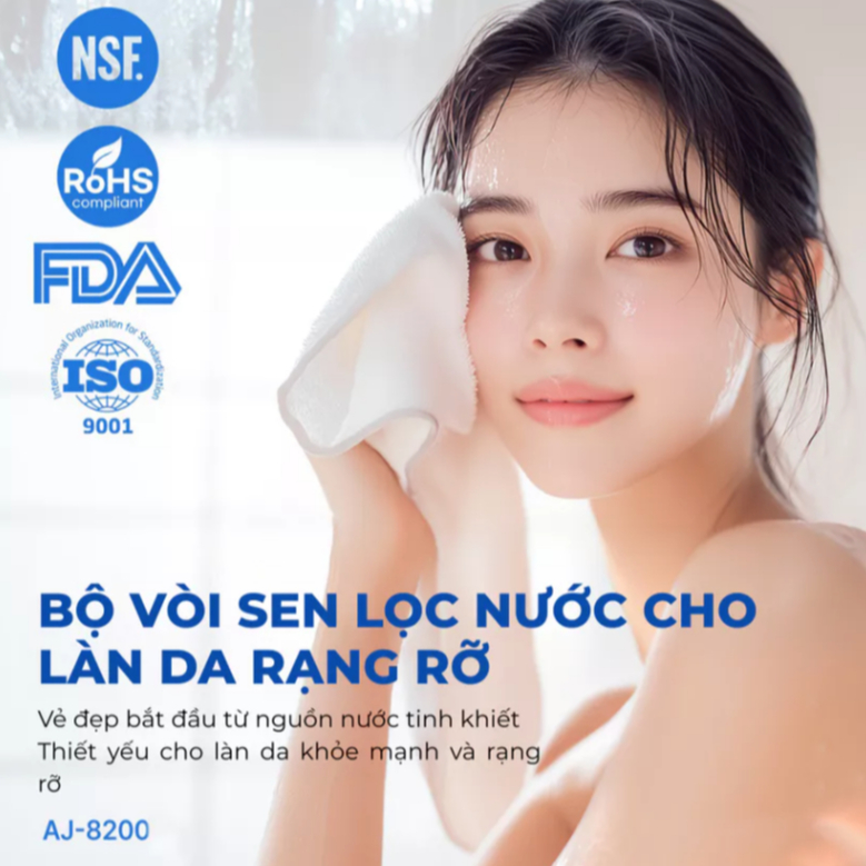 Bộ Vòi Sen Lọc Nước Atojet