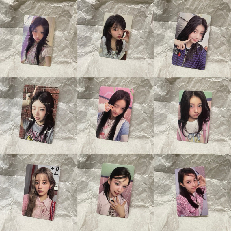 TỔNG HỢP CARD ALBUM ILLIT I'LL LIKE YOU WONHEE MOKA YUNAH IROHA YUNAH