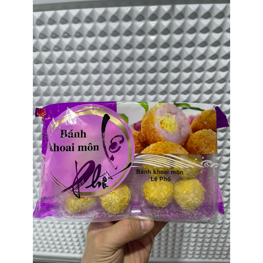 Bánh Khoai Môn Lệ Phố - túi 12 cái 300g.khoai lang lệ phố thơm ngon khó cưỡng