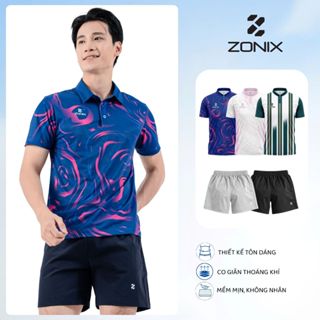 Set áo polo nam và quần short thể thao active Zonix thoáng mát co giãn 4 chiều mềm mịn không nhăn