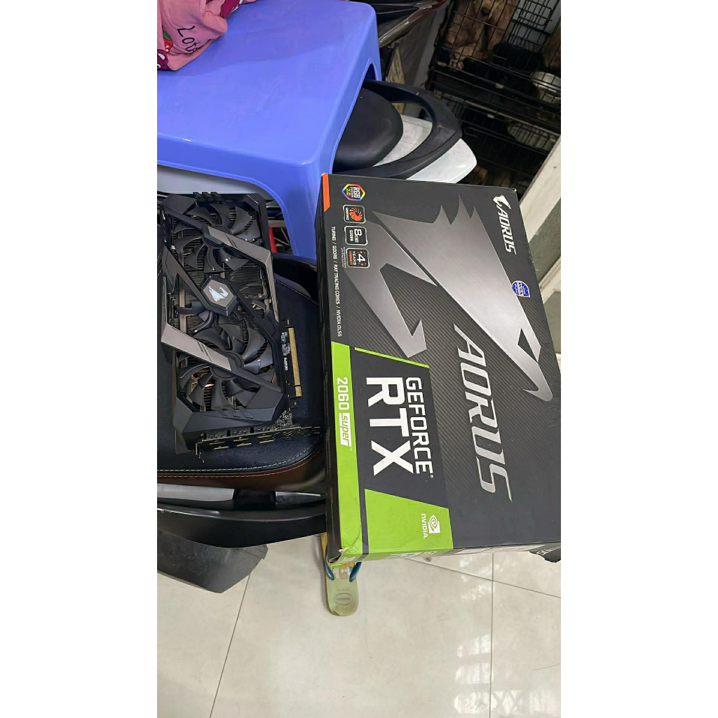 VGA RTX 2060 SUPER AORUS ZIN LED RGB