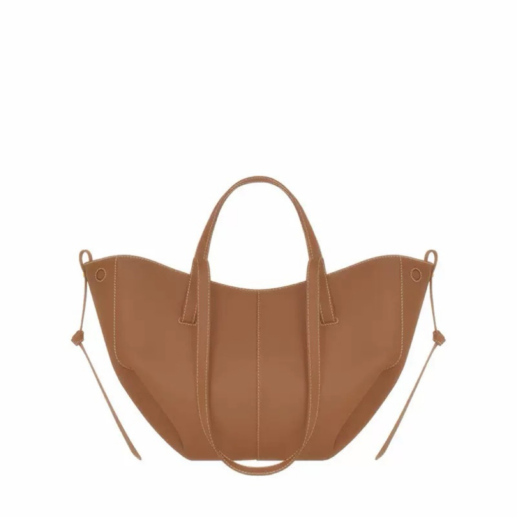 Túi xách nữ Polene chính hãng cao cấp túi da bò có 2 size tặng kèm ví nhỏ