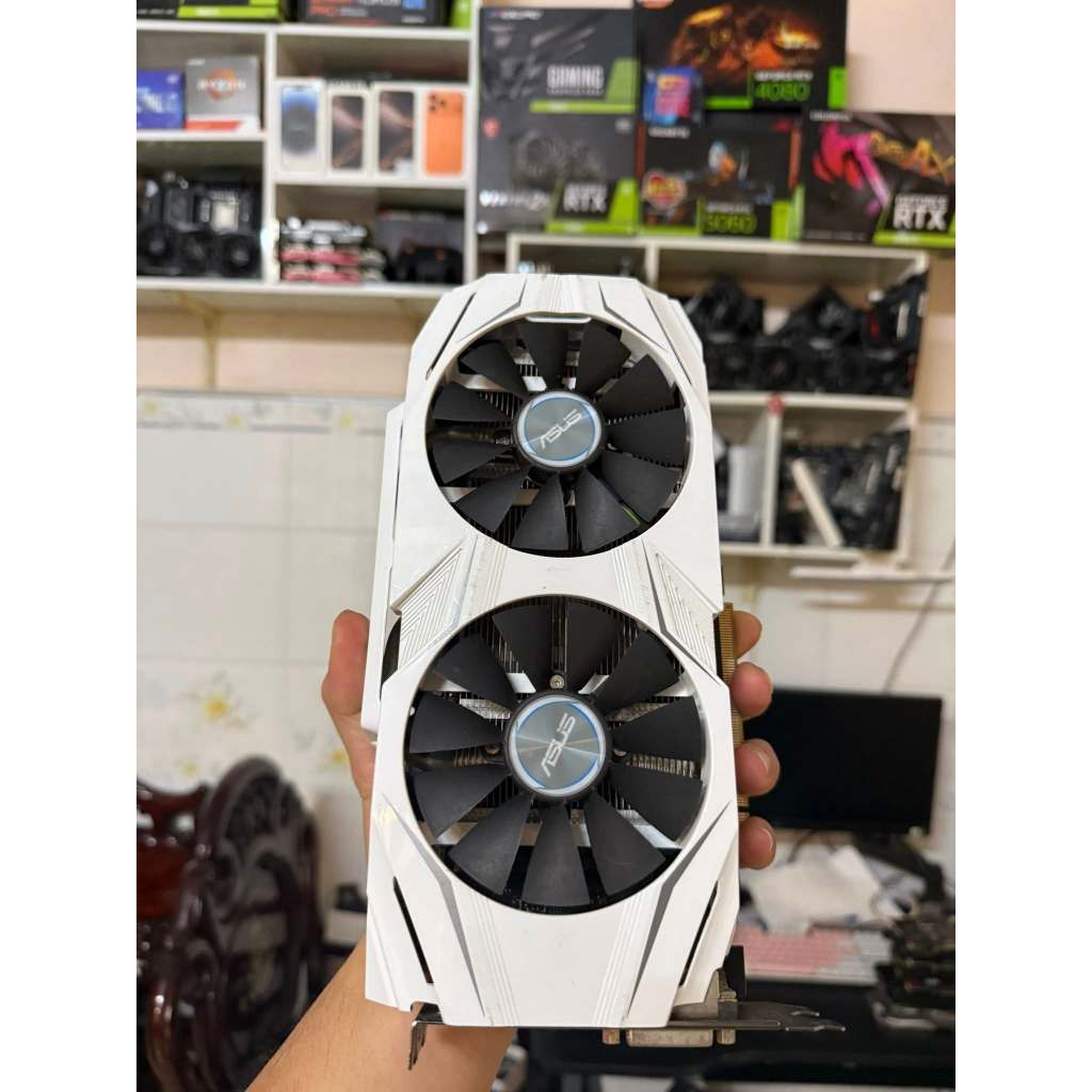 CARD MÀN HÌNH GTX 1060 3GB ASUS WHITE