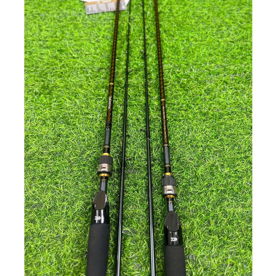 CẦN LURE DAIWA AIRD X 2 KHÚC - Braiding-X xoắn X45 - khoen Aluminum Oxide - Cần lure daiwa