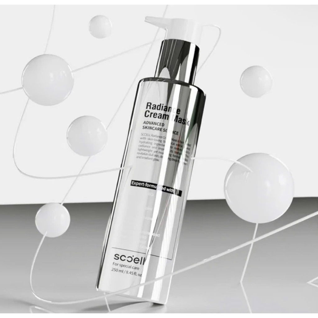Mặt nạ ủ Sccell Radiance Cream Mask 240ml hỗ trợ dưỡng trắng, dưỡng sáng da