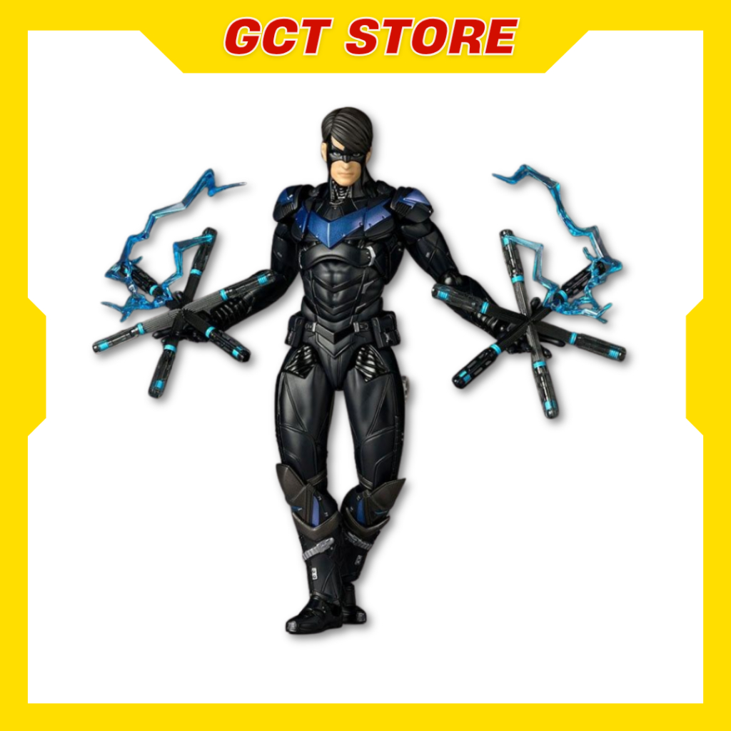 [Đặt Trước] Mô Hình Kaiyodo Revoltech Nightwing Batman Arkham Knight