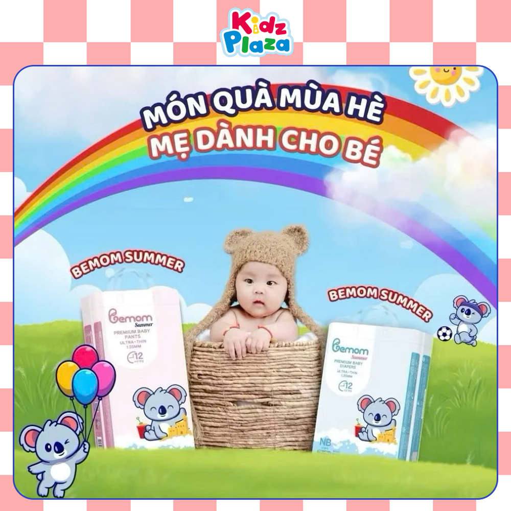 Bỉm Bemom Summer/Bemom Plus Chân ái bỉm Hàn cho bé