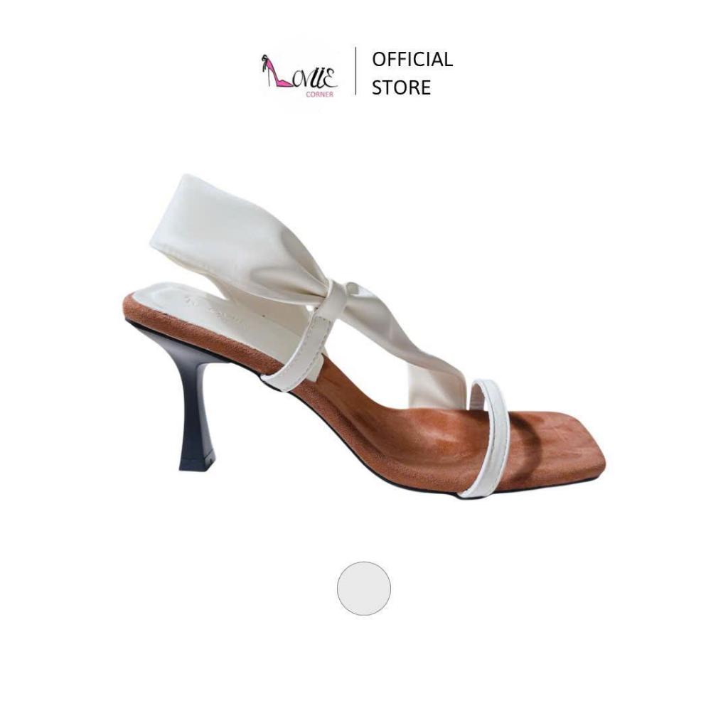 LOVIIECORNER - SANDAL NỮ QUAI SI XÁP XỊN MANG ÊM - SANDAL NỮ ĐỆM NHUNG NỈ GÓT TRỤ LOE CAO 7CM - G250