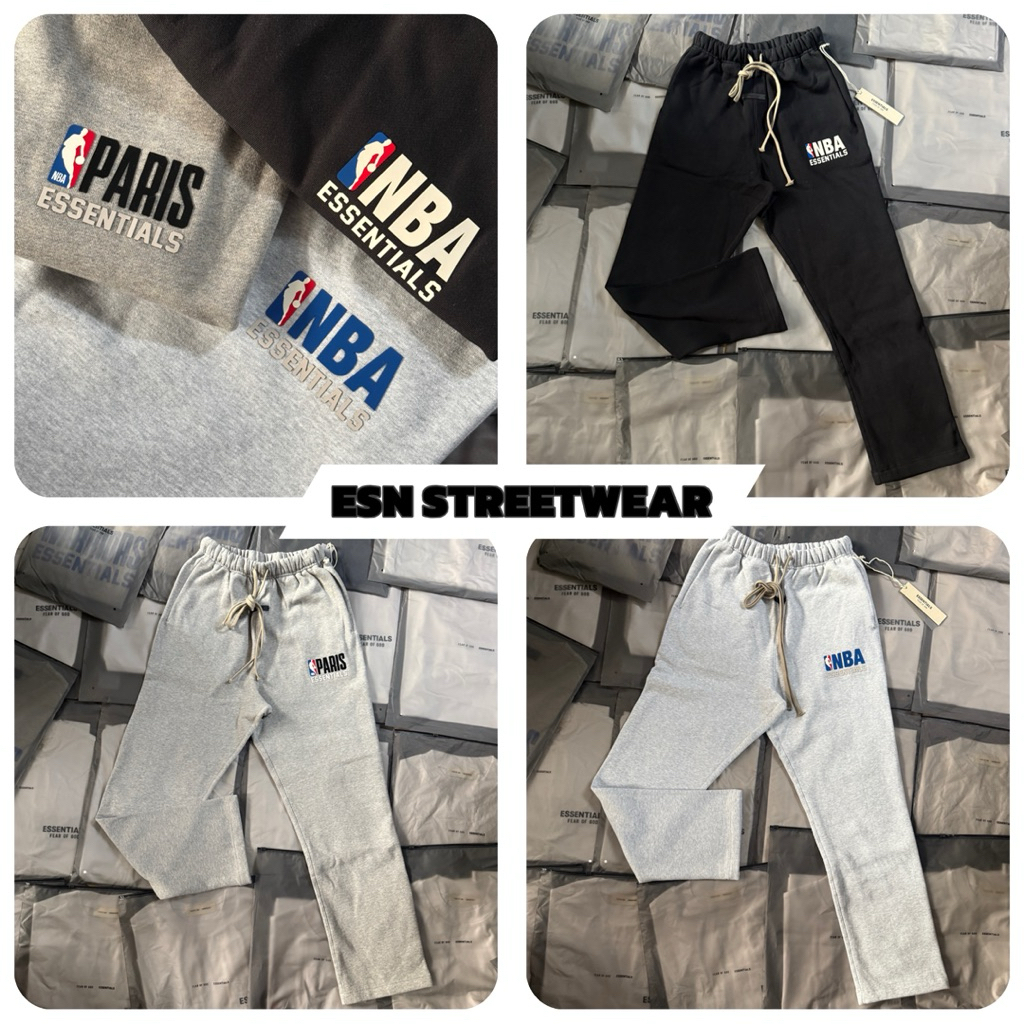 [CHÍNH HÃNG] Sweapants Essentials Fear Of God X NBA Unisex Authentic, Quần nỉ Essentials Chính Hãng