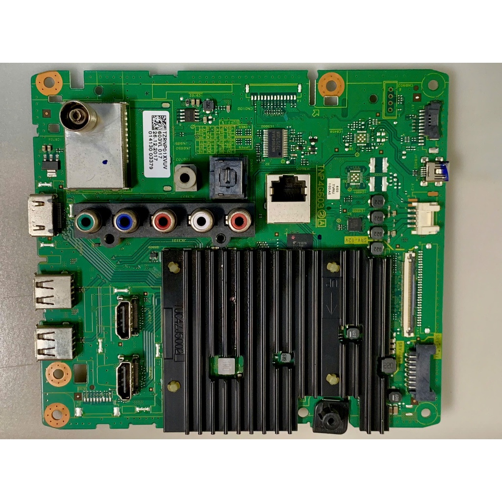 Bo main boar mạch linh kiện tivi tv Panasonic TH-43Es500v nguồn, xử lý chung chính chủ khiển, mắt nh