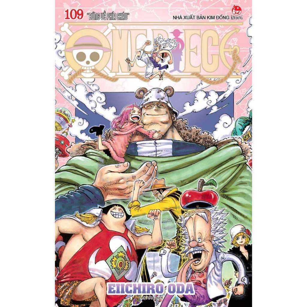 Truyện tranh - One Piece (bản bìa gập) - Tập 104 105 106 107 108 109 - NXB Kim Đồng