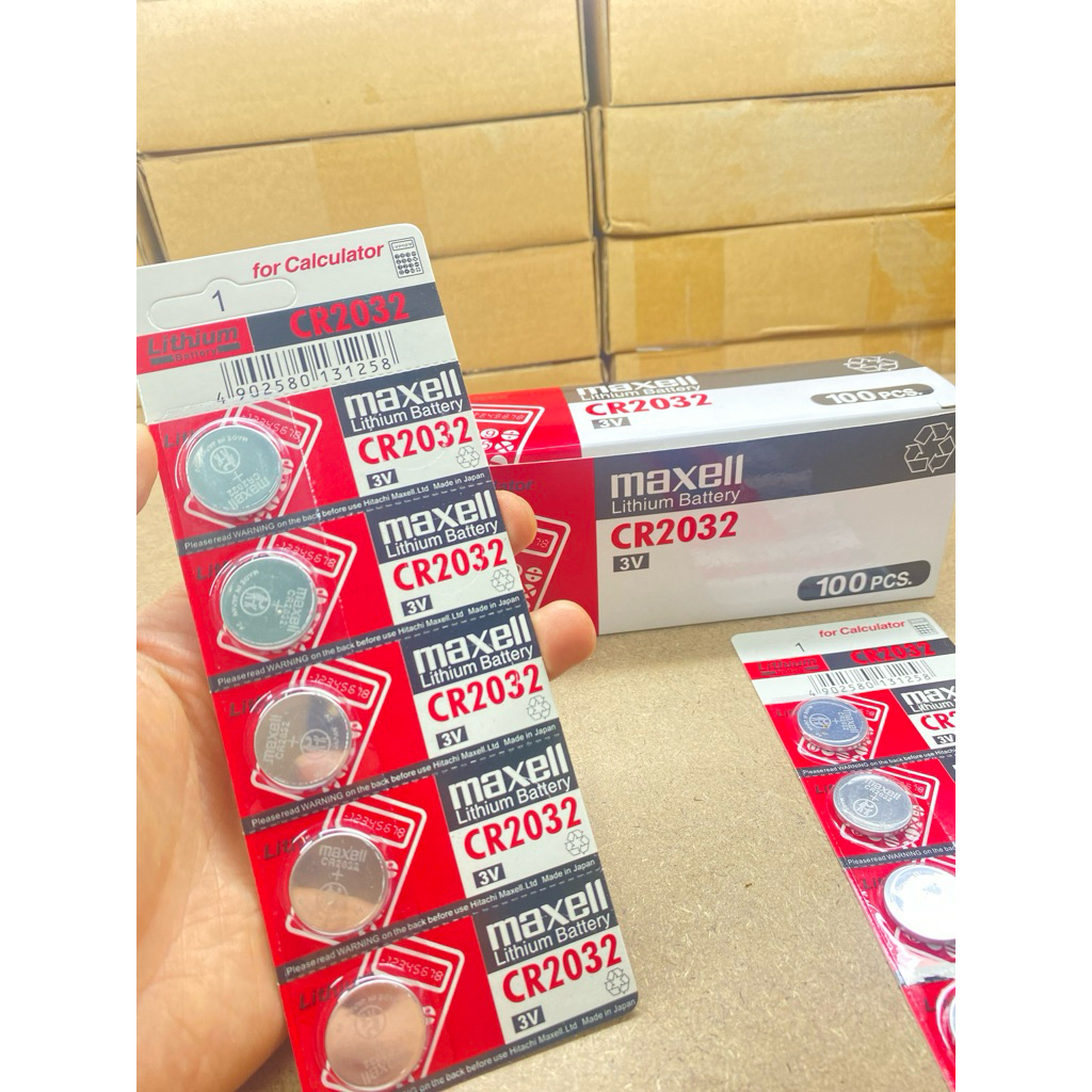5 Viên Pin Cr2032 Maxell Tốt