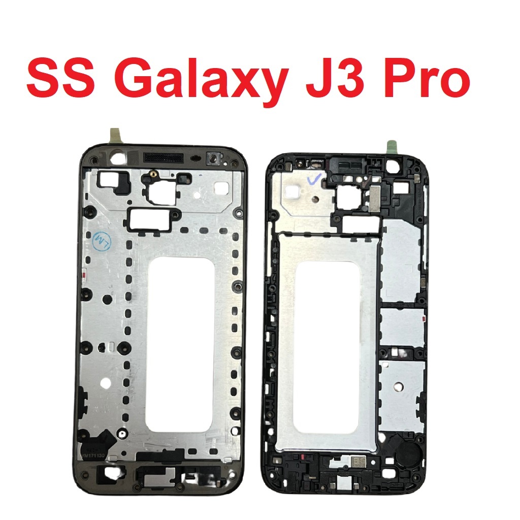 Khung Xương Sườn Đỡ Màn Hình LCD Samsung Galaxy J3 Pro J3 2017 J330 Benzzen Zin