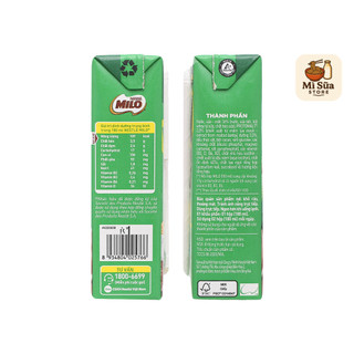Thùng 48 hộp sữa lúa mạch MILO 180ml