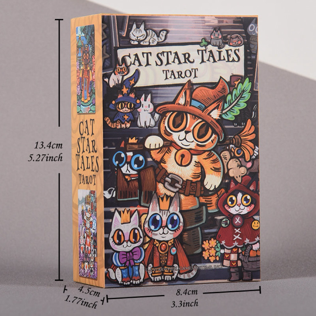 Cat star tales tarot standard - Apus Tarot Shop