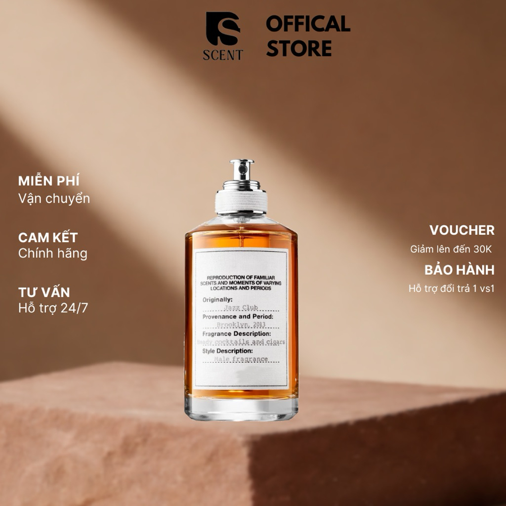[SSCENT] Rep Jazz club | Nước hoa