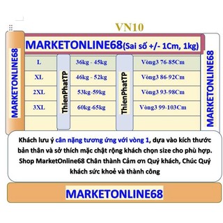 5 QUẦN LÓT NỮ COTTON TRƠN 35KG ĐẾN 65KG MARKETONLINE68 VN10