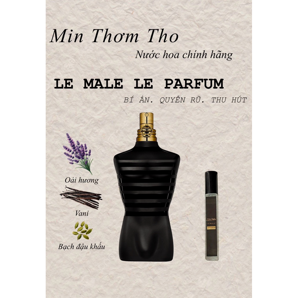 Nước hoa nam Le Male Le Parfum