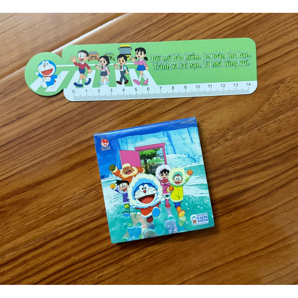 sổ + thước doraemon lẻ