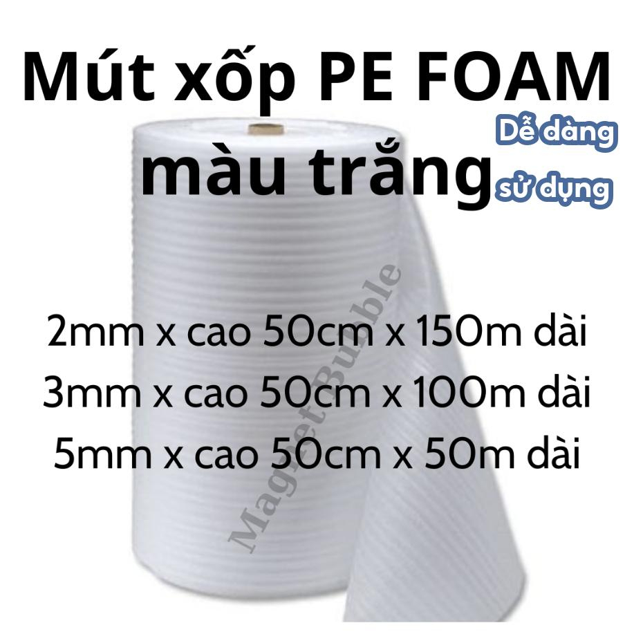 Xốp PE Foam 2mm x 50cm x 150m [Hoả Tốc trong 2H]