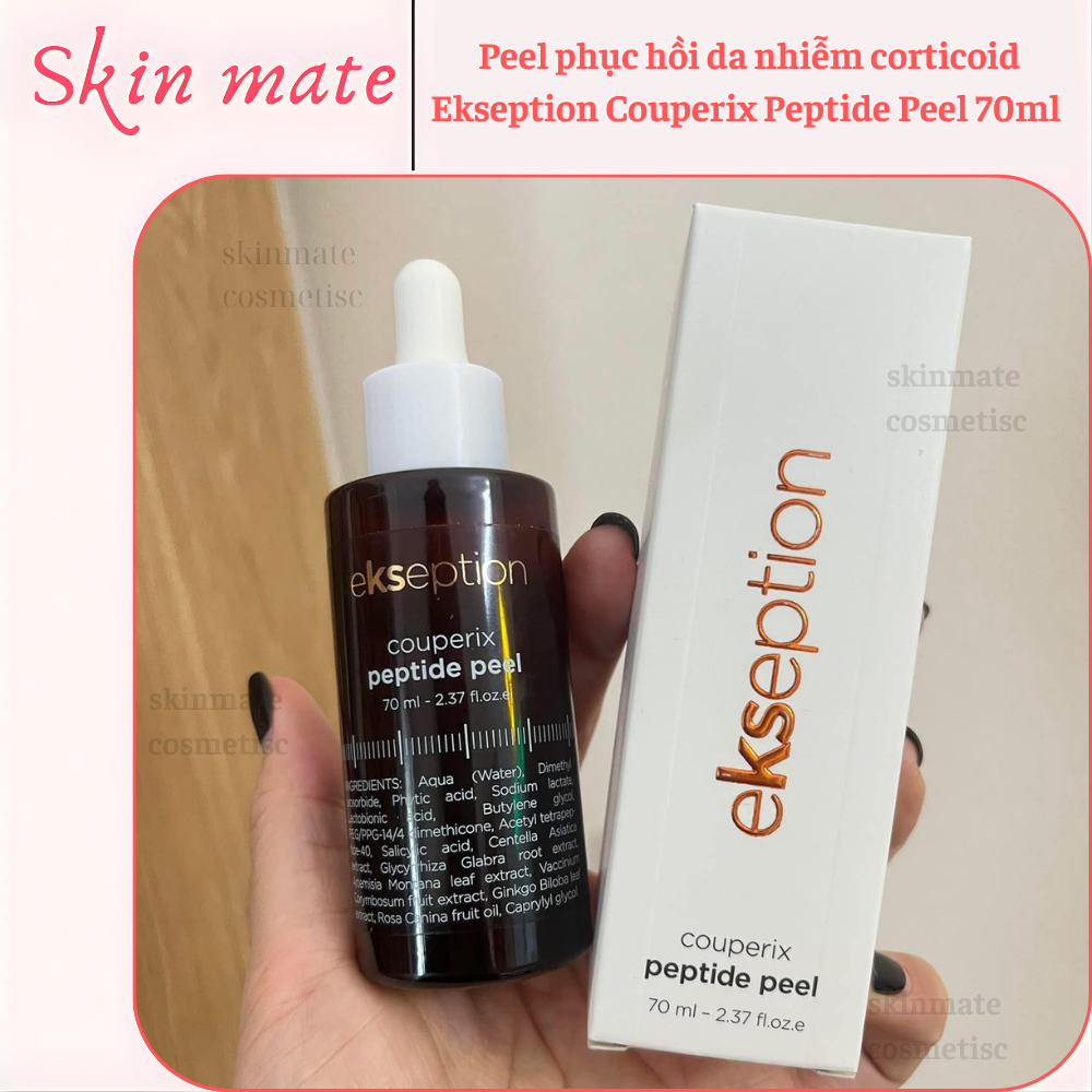 [ Công ty] Peel phục hồi da nhiễm corticoid Ekseption Couperix Peptide Peel 70ml
