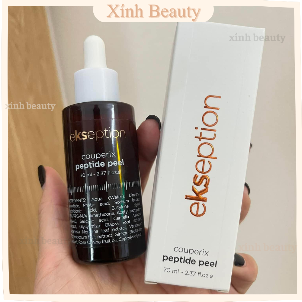 [Công ty] Peel phục hồi da nhiễm corticoid Ekseption Couperix Peptide Peel 70ml