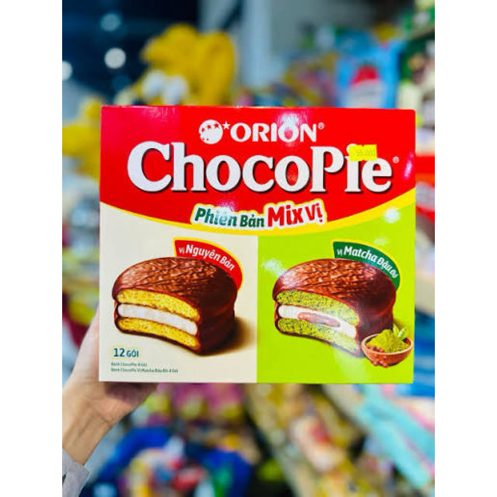 Hộp 12 bánh Orion Custas/ Chocopie/ Opera/ Goute các loại