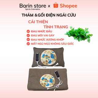 Thảm Ngải Cứu Điện Thảo Dược Đông Y | Đệm Sưởi Ấm Ngải Cứu Điện Thư Giãn | Giảm Đau Mỏi | Giúp Cải Thiện Giấc Ngủ