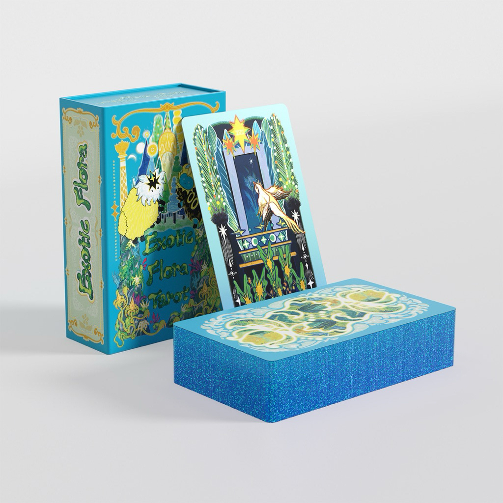 Exotic flora collector tarot - Apus Tarot shop