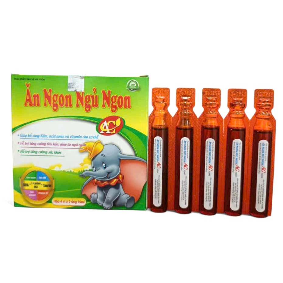 ăn ngon ngủ ngon AC Hỗ trợ hấp thụ tốt hơn ăn ngon ngủ tốt tăng cường sức đề kháng ăn ngon ngủ ngon 