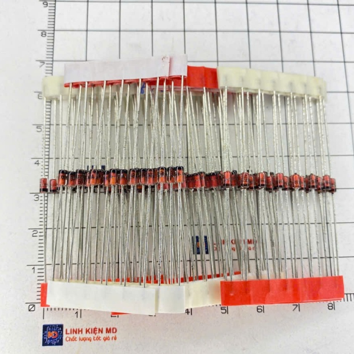 Diode ổn áp # diode zơner 0,5W/1W các loại 5v1-27v (Gói 50 - 100 cái)