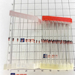 Diode ổn áp # diode zơner 0,5W/1W các loại 5v1-27v (Gói 50 - 100 cái)