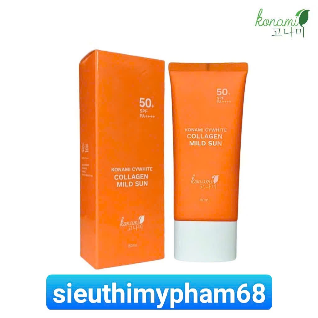 Kem chống nắng Cywhite Collagen Mild Sun SPF 50 Pa++++ 80ml