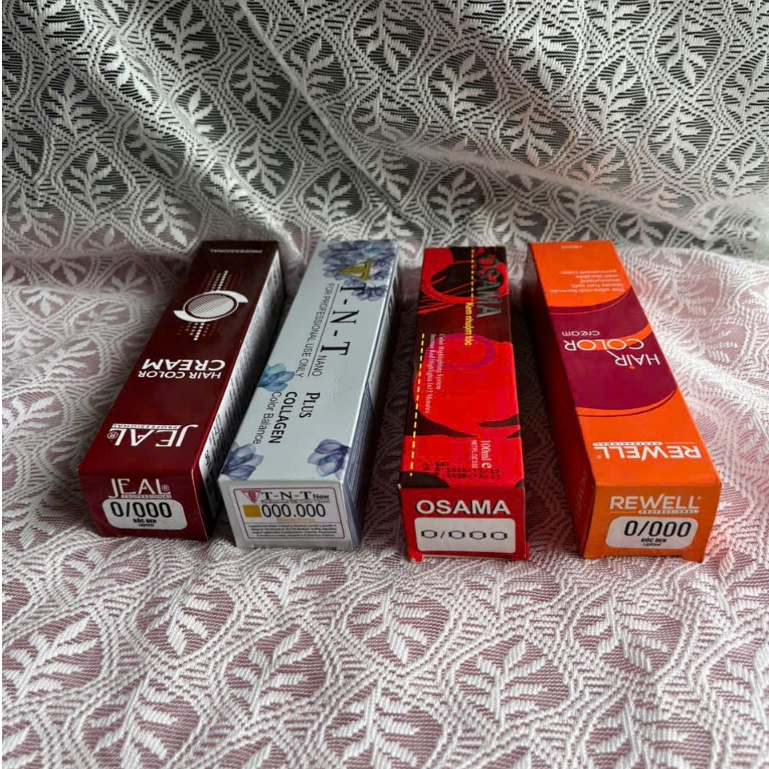 Kem nhuộm nâng tông, tẩy tóc (00/00, 000/000) KEM TẨY TÓC NÂNG NỀN (giá chưa bao gồm oxy trợ nhuộm)