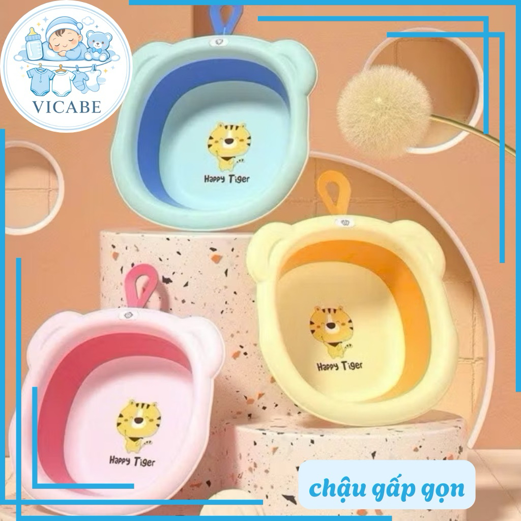 Chậu rửa mặt gấp gọn siêu cute cho bé💕