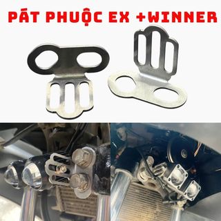 Pát phuộc gắn đèn trợ sáng mini cho xe exciter, winner chất liệu tốt ,bền nhìn thẩm mỹ, gọn gàng