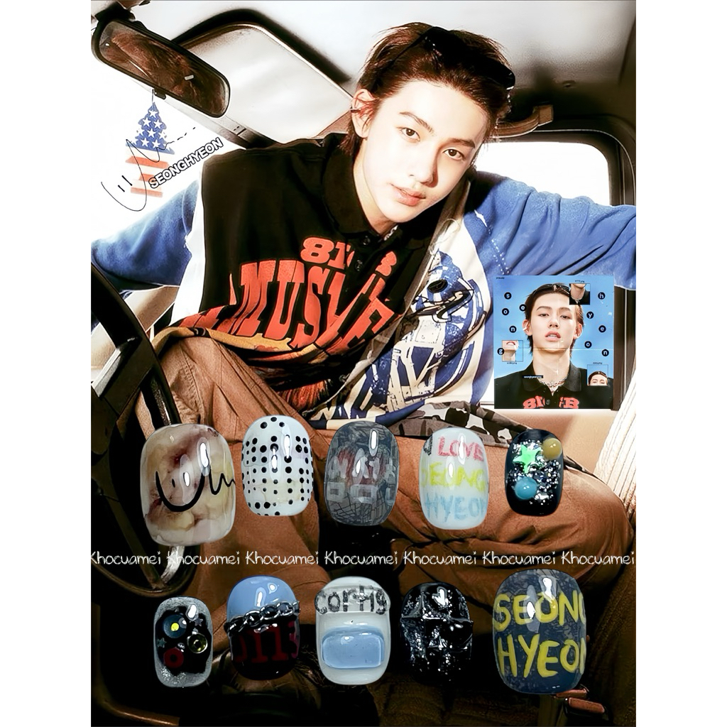 NAILBOX CORTIS SEONGHYEON - KHOCUAMEI