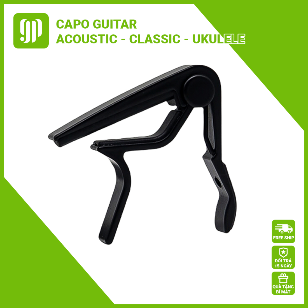 Capo Đàn Guitar Acoustic Classic Ukulele Guitar Panda