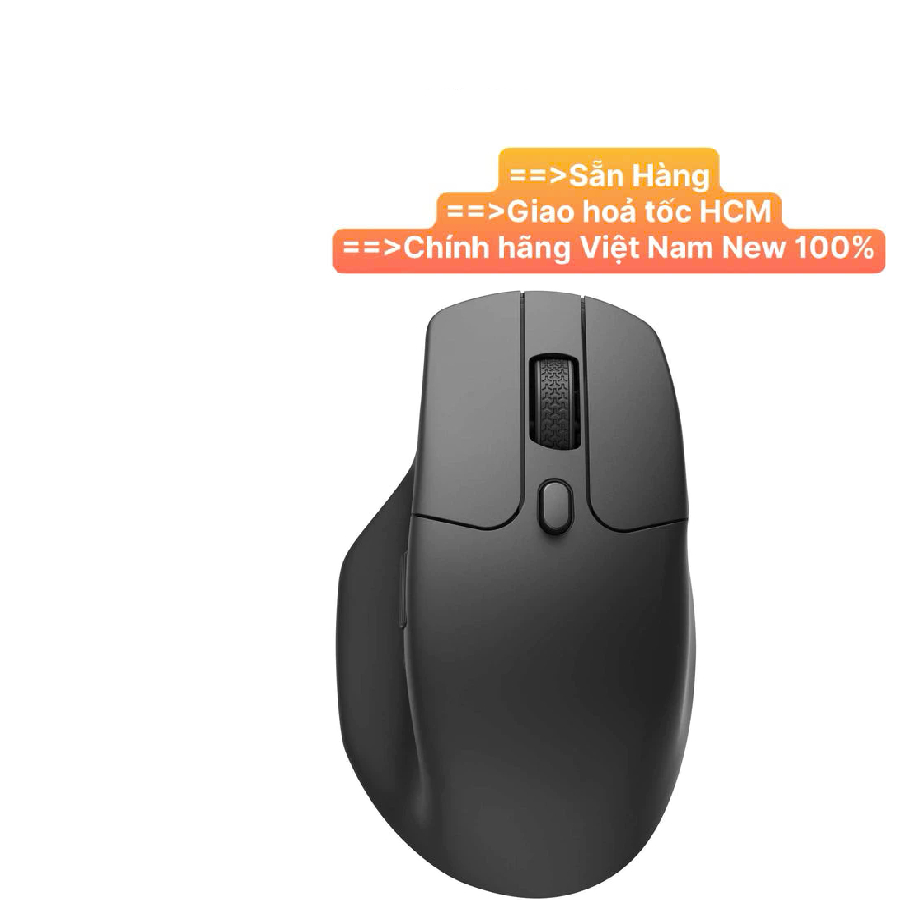 Chuột không dây Keychron M6/ M4 với Cảm biến PixArt 3395, DPI 26000, Polling Rate 1000 Hz,  Siêu nhẹ