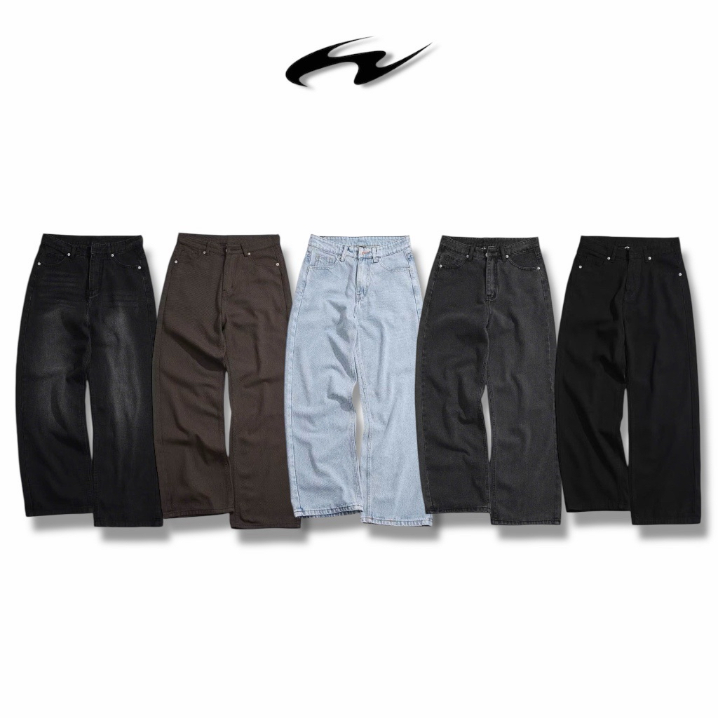 ALL WIDE STRAIGHT JEANS - Quần jeans ống đứng wide Whose. | BigBuy360 - bigbuy360.vn