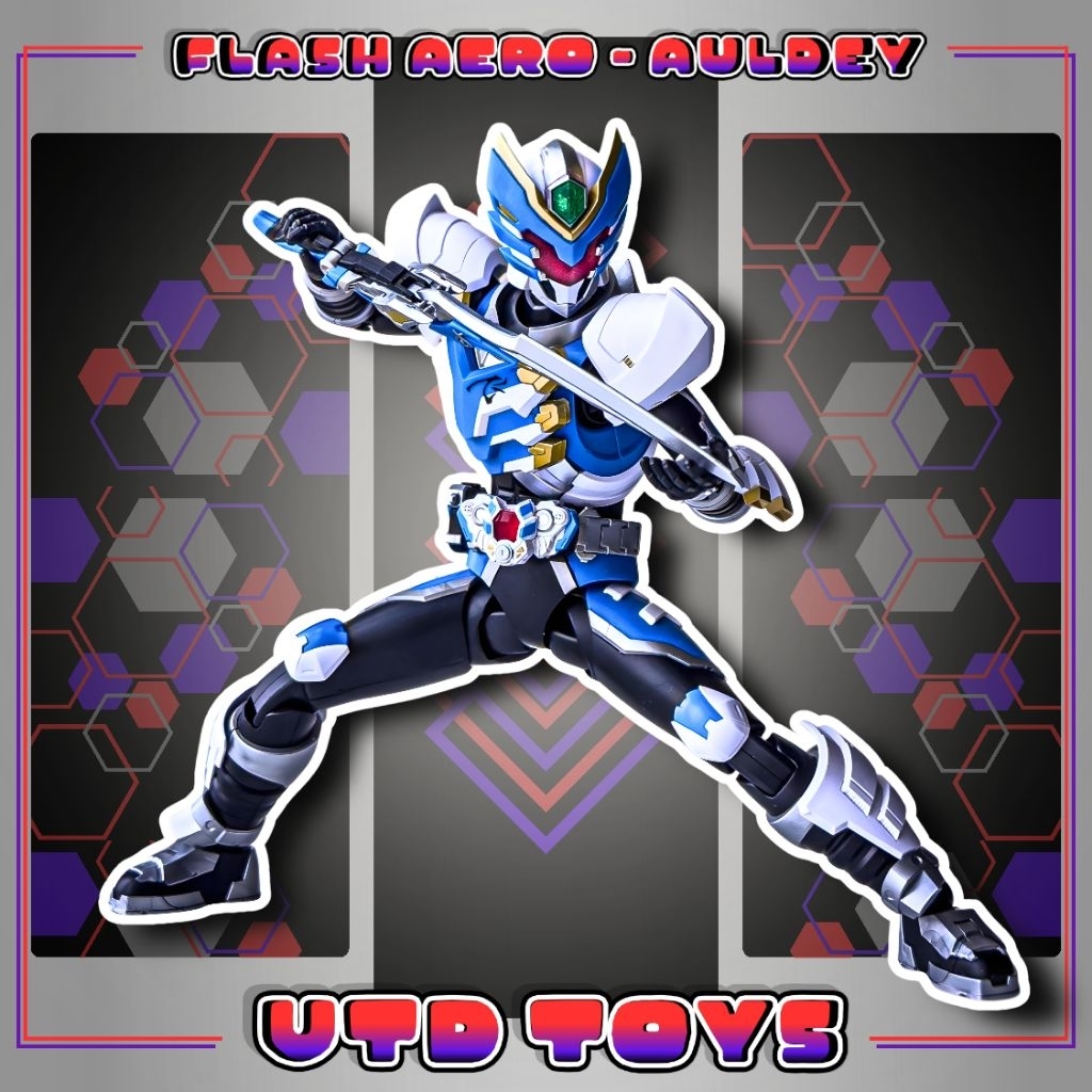 [CÓ SẴN] Mô Hình Lắp ghép Aero / Flash Aero – Armor Hero XT | Auldey Model Kit 1/12