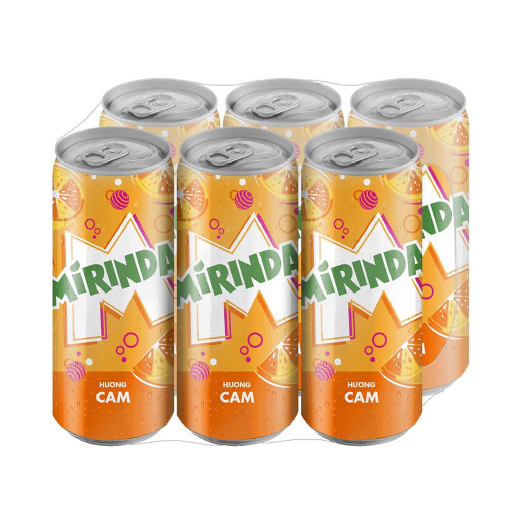 Thùng 24 lon Mirinda cam date 26/2/2026