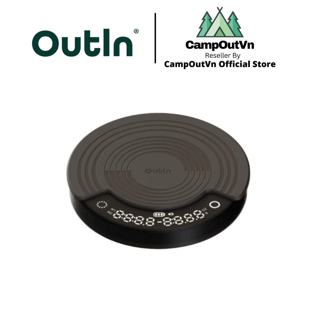 Cân điện tử Outin Claro Coffee Scale nhỏ gọn tiện lợi du lịch dã ngoại campoutvn A758