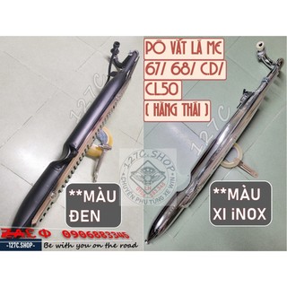 [HCM] Pô vắt lá me 67 68 CD CL50 (Hàng Thái) màu đen hoặc màu xi inox